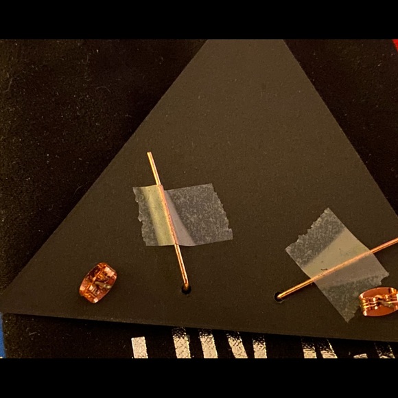 Luv AJ Brand Earrings/Ear Climbers - Gold colour - Picture 3 of 3